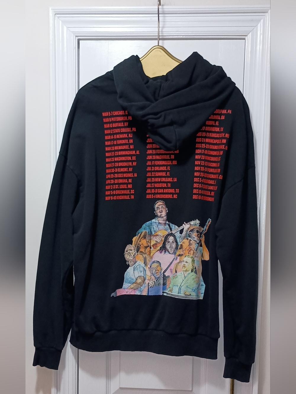 Zach Brown The Quitten Time 2024 Tour Sweatshirt Medium - Picture 8 of 8